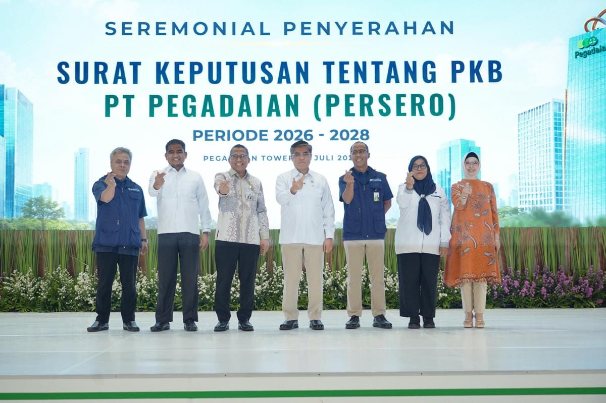 PT Pegadaian Resmi Terima SK PKB 2026–2028 dari Kemenaker RI