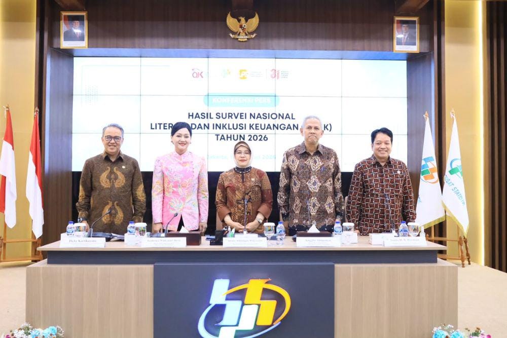 SNLIK 2026: Indeks Literasi dan Inklusi Keuangan Masyarakat Naik