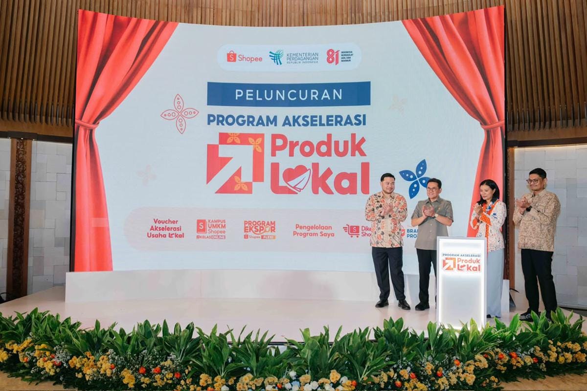 Shopee Gelontorkan Rp100 Miliar Untuk Dorong Pelaku Usaha Lokal
