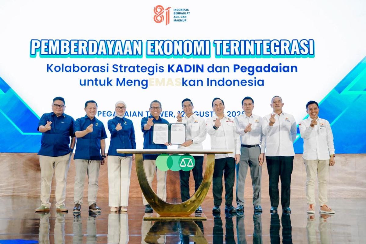 Pegadaian dan Kadin Teken MoU Soal Ekosistem Emas dan Akses Pembiayaan