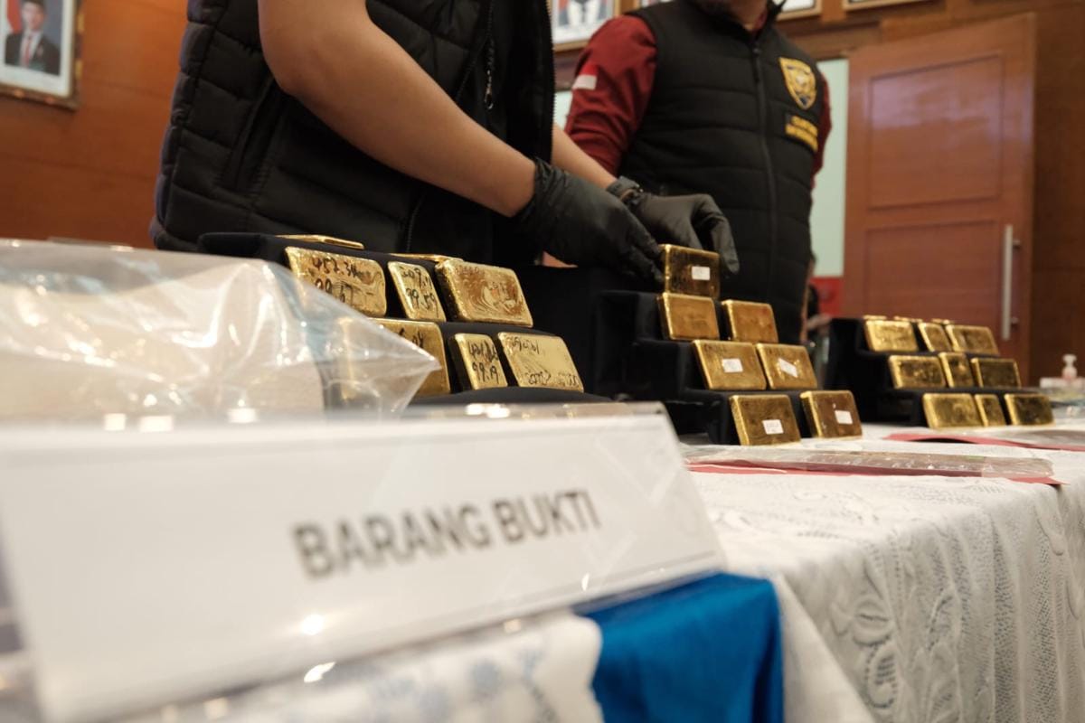 Bea Cukai Gagalkan 32 Kasus Penyelundupan Emas, Rp846 Miliar Diamankan