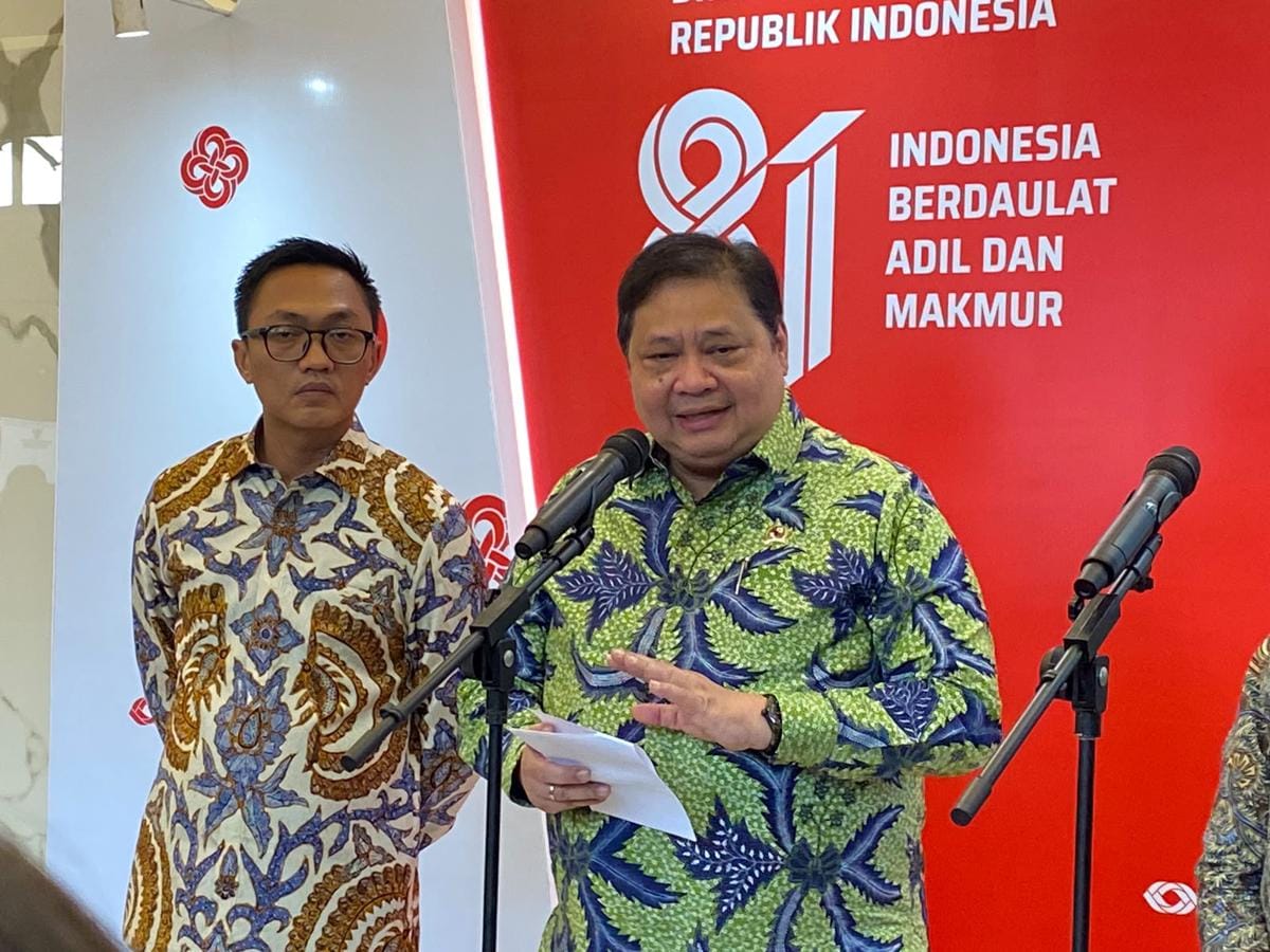 Airlangga Bantah RI Bantu China Hindari Tarif AS Lewat Transshipment
