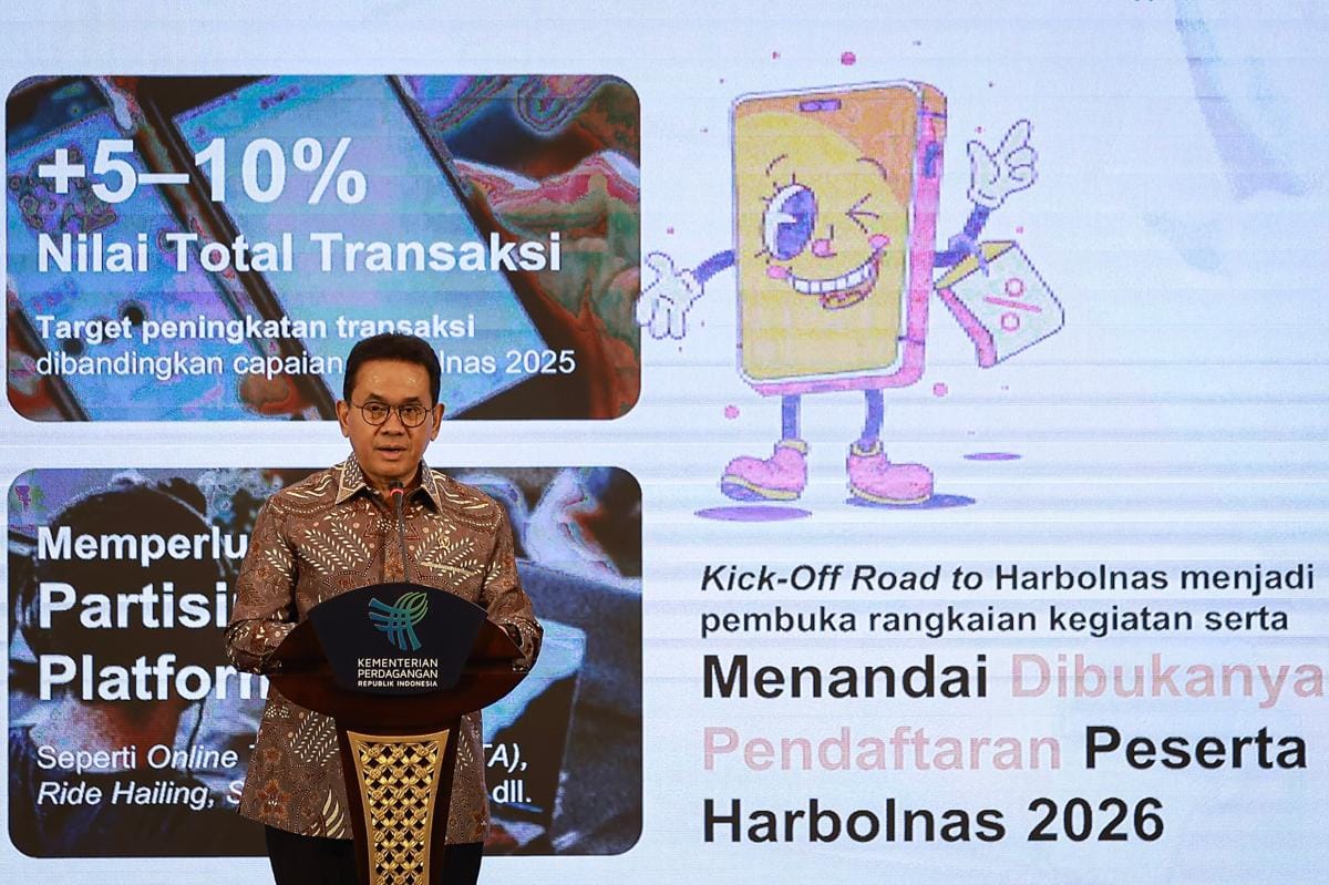 Transaksi Harbolnas 2026 Ditargetkan Naik 10 Persen, Capai Rp40 T