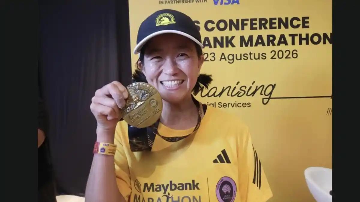 Dari San Francisco ke Bali, Kisah 86 Kali Maraton Febry Arnold