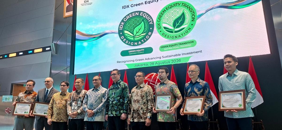 BEI Tetapkan HGII, KEEN, TOBA sebagai Saham Hijau, Kompak Menguat