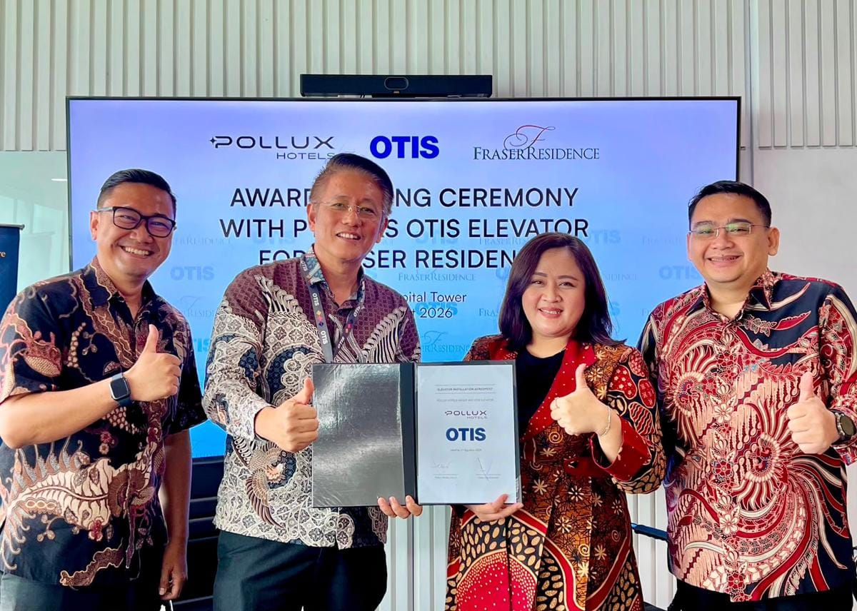 Pollux Hotels Gandeng OTIS, Garap Infrastruktur Hunian Premium