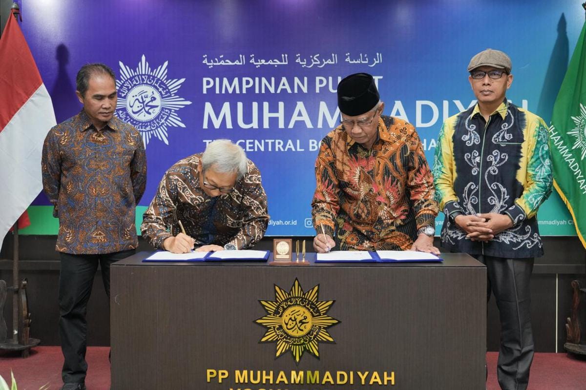 Muhammadiyah Teken MoU dengan Indosat Percepat Digitalisasi dan AI