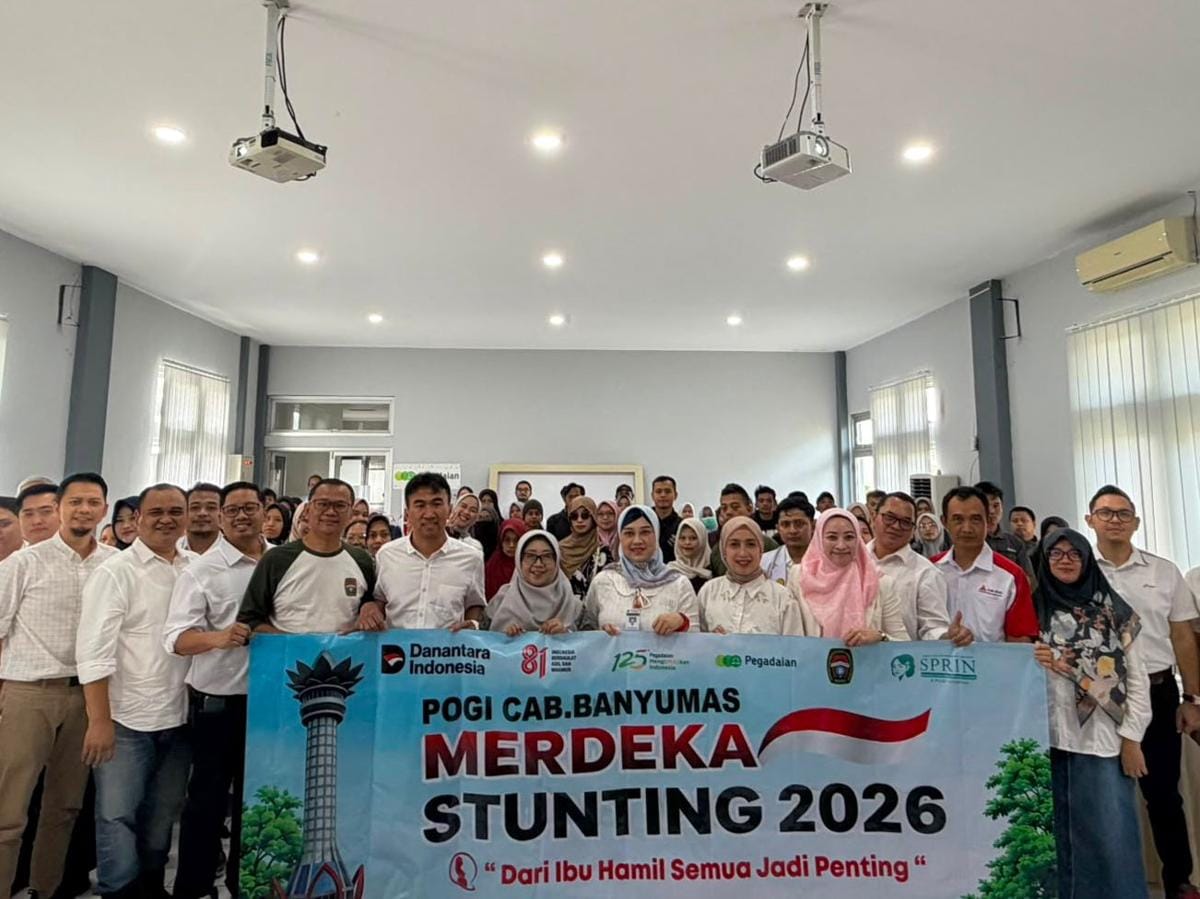 PT Pegadaian dan POGI Gelar Program Merdeka Stunting 2026 di 36 Kota