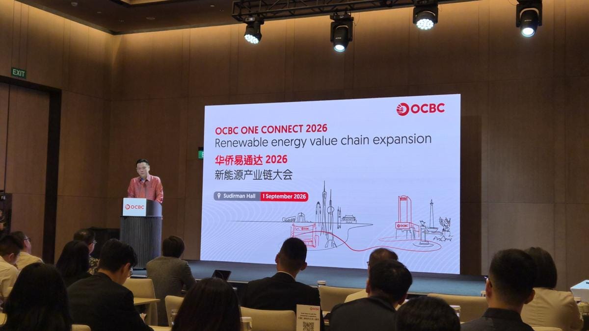 Pacu Ekosistem EBT, OCBC Pertemukan 65 Perusahaan Indonesia dan Cina