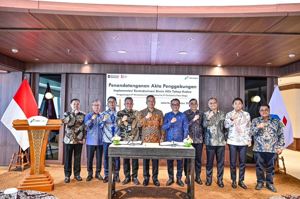 Pertamina Energy Terminal Melebur ke Subholding Downstream