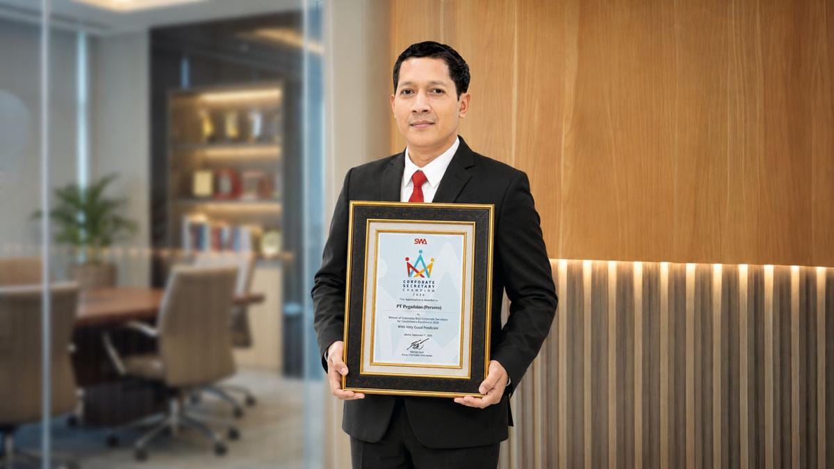Pegadaian Raih Corporate Secretary Champion 2026