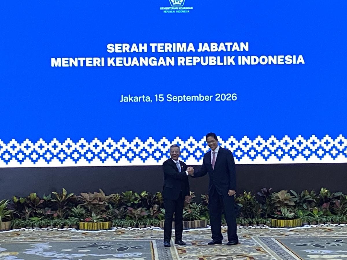 Purbaya Serahkan Jabatan Menteri Keuangan kepada Suahasil Nazara
