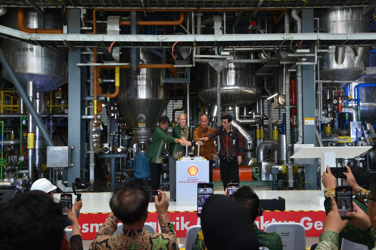 Shell Resmikan Pabrik Gemuk Berkapasitas 12 Kiloton per Tahun