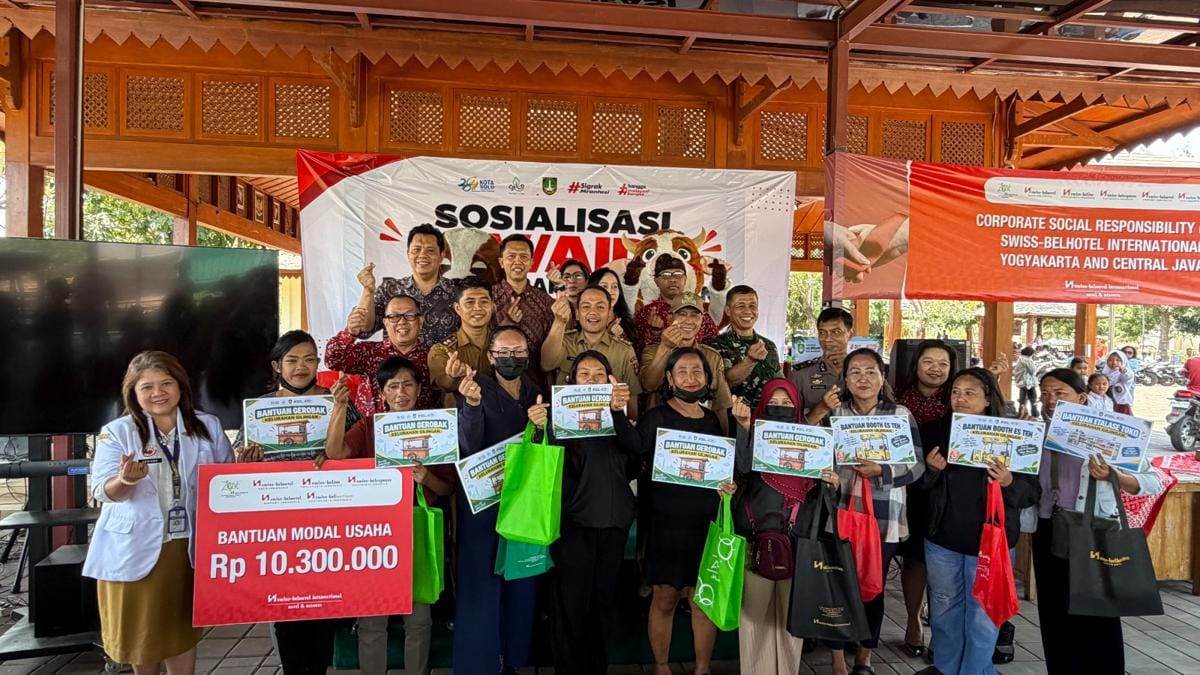 Swiss-Belhotel Area Jogja–Solo Salurkan Bantuan CSR untuk Perempuan Rentan di Gilingan