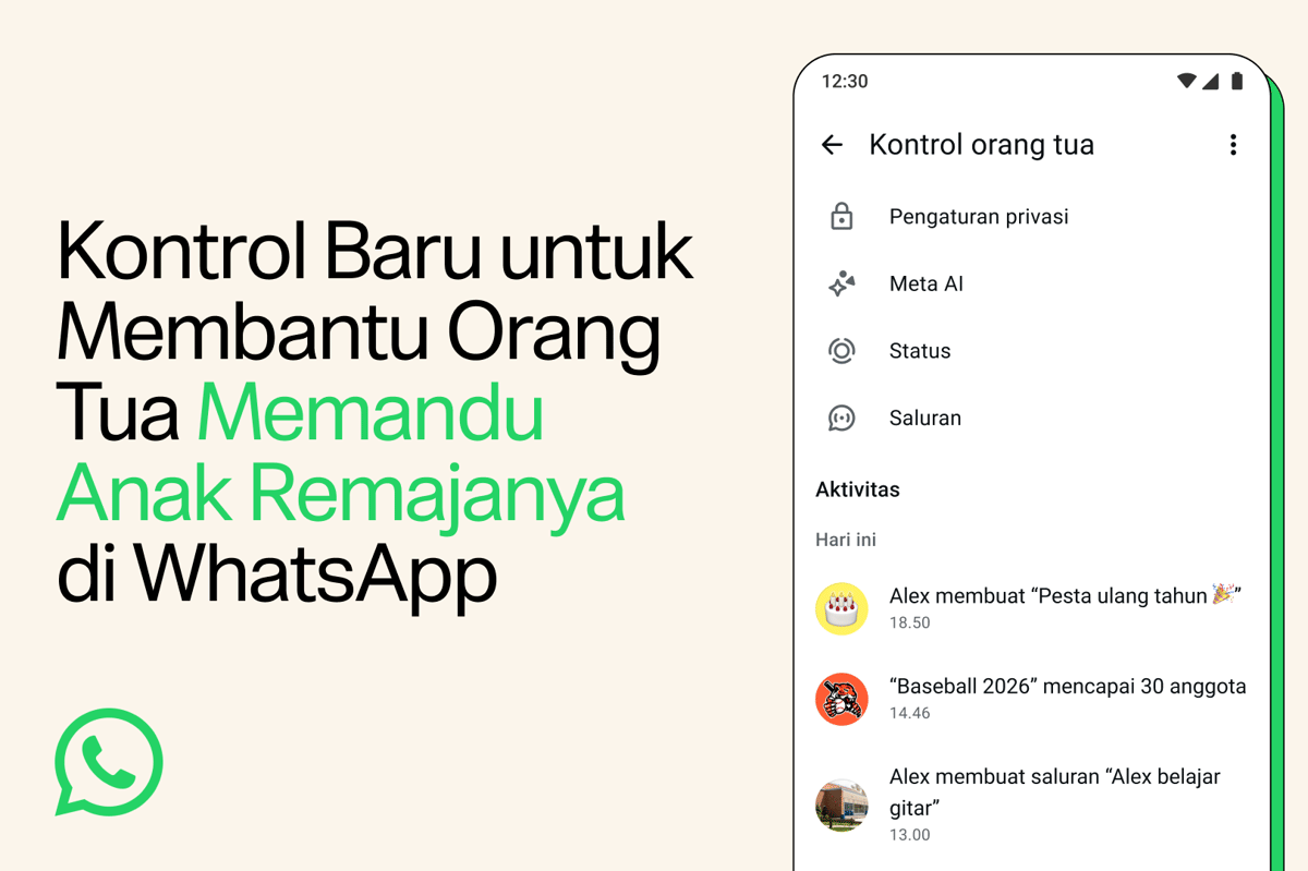 Fitur Baru WA, Orangtua Bisa Pantau Akun Anak Remaja