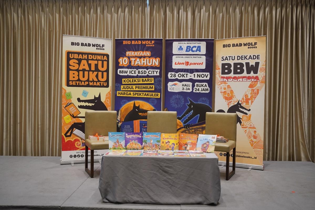 BBW Books Jakarta Targetkan 3 Juta Pengunjung dan Dongkrak Transaksi QRIS 