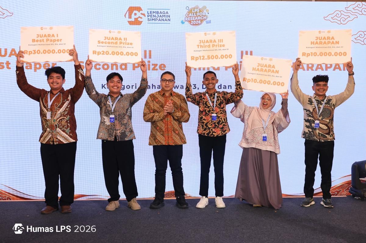 Minat Meningkat, Peserta LPS Call for Research 2026 Tembus 700 Orang