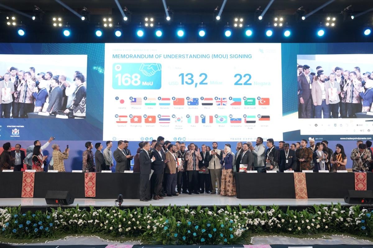 TEI ke-41 Catat 168 MoU Ekspor Senilai US$13,2 Miliar pada Hari Pertama