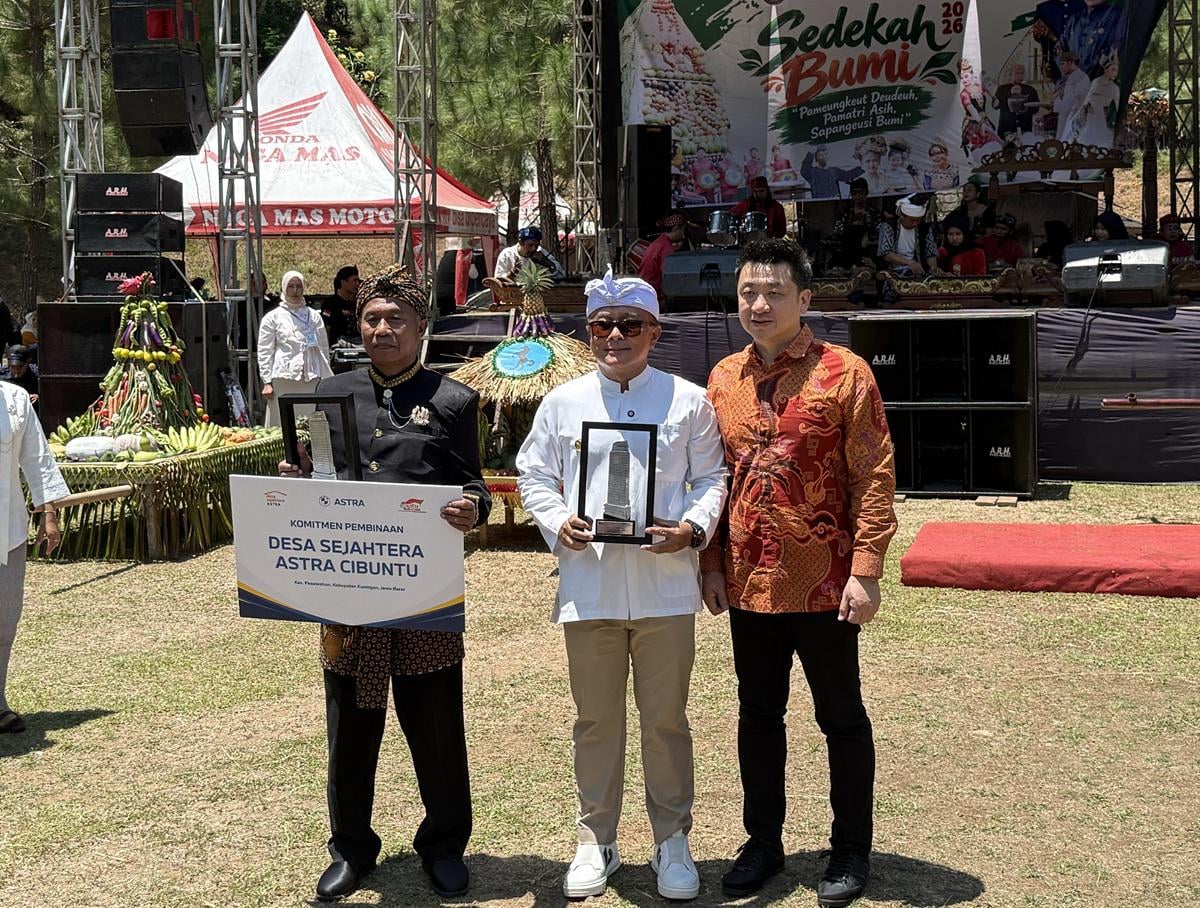BMW Astra Resmikan Desa Sejahtera Cibuntu, Kembangkan Potensi Eks Galian Pasir