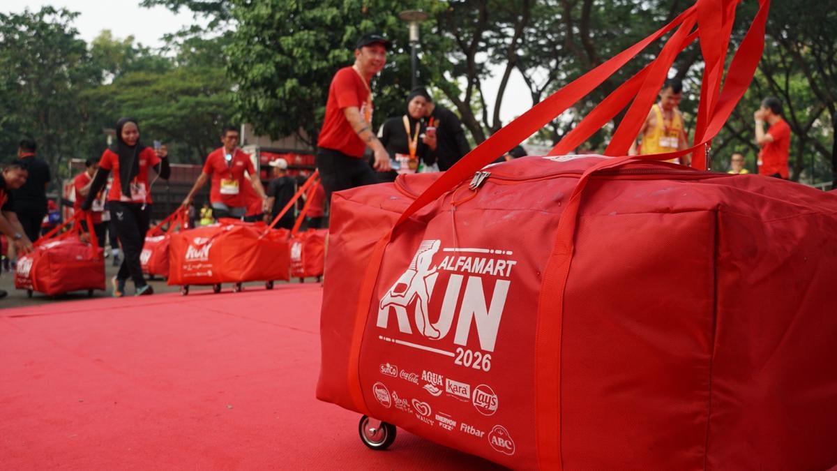Alfamart Gelontorkan Rp22 M untuk Goodie Bag Alfamart Run 2026