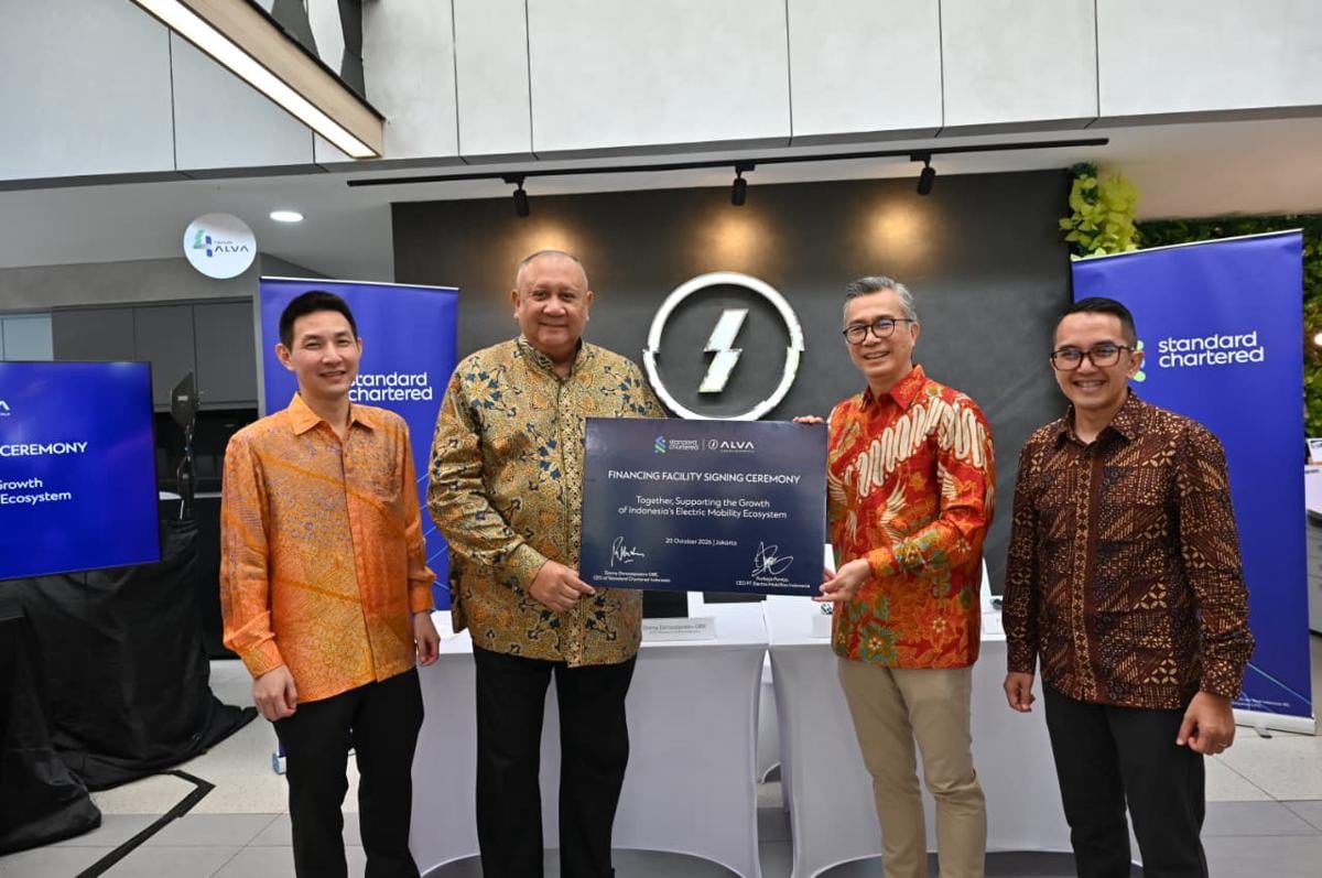 Stanchart Tambah Pembiayaan US$20 juta ke Produsen Motor Listrik ALVA