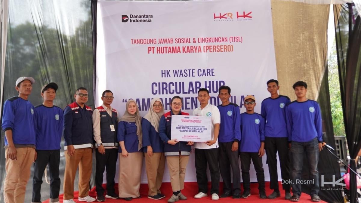 Sulap Limbah Jadi Rupiah, Hutama Karya Kedepankan Ekonomi Sirkular